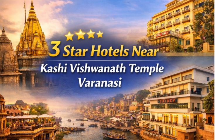 3 Star Hotels Near Kashi Vishwanath Temple Varanasi