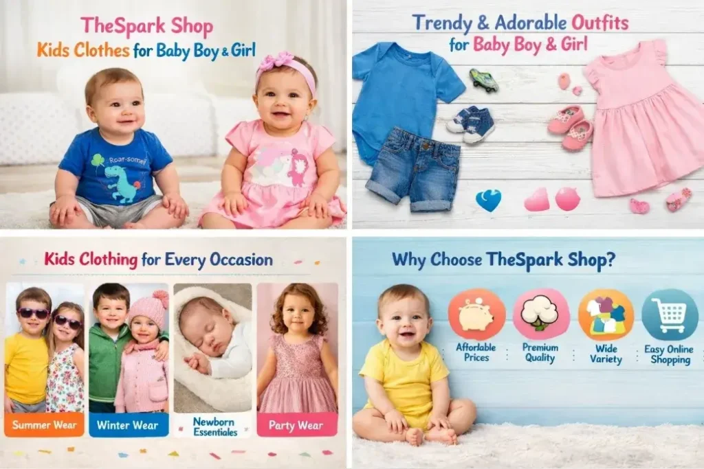 TheSpark Shop Kids Clothes for Baby Boy & Girl