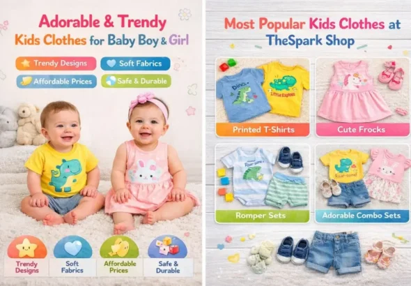 TheSpark Shop Kids Clothes for Baby Boy & Girl