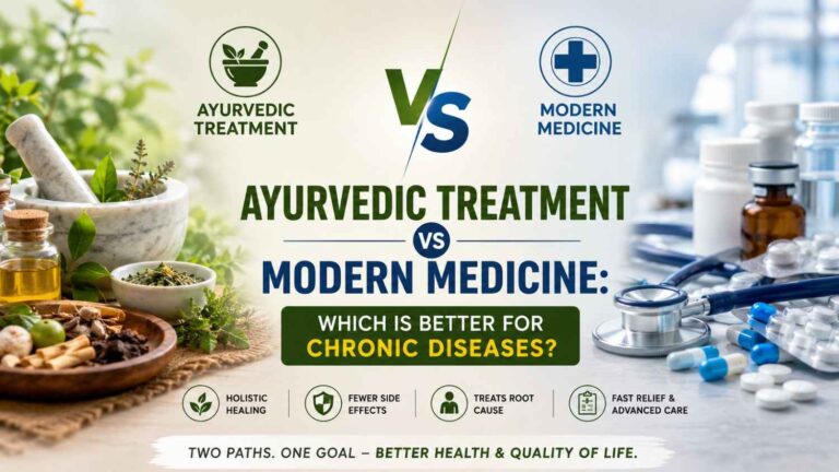 Ayurvedic Treatment vs Modern Medicine Which Is Better for Chronic Diseases