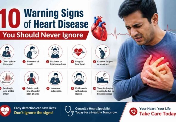10 Warning Signs of Heart Disease You Should Never Ignore